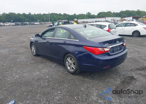 2013 Hyundai Sonata Gls из США, поврежденный, VIN 5NPEB4AC3DH509279